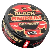 Жевательный табак Drymost Black 12гр - Sibrium М