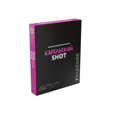 Приобрести Табак Darkside Shot 30г Карельский Панч M
