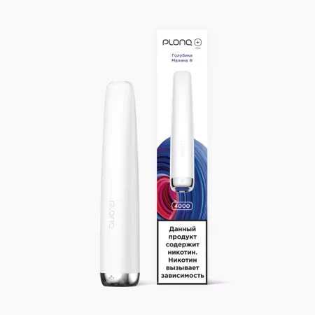 Одноразовая электронная сигарета Plonq Plus Pro 4000 Голубика-Малина M