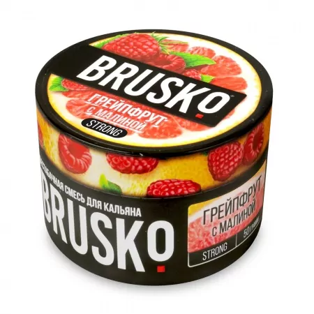 Кальянная смесь Brusko Medium 50г Грейпфрут с малиной