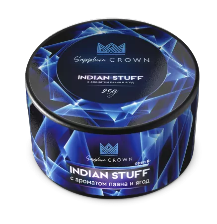 Табак Sapphire Crown 25гр Indian Stuff М