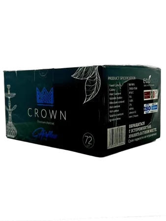 Уголь кокосовый Crown Airflow 72 шт — фото 2