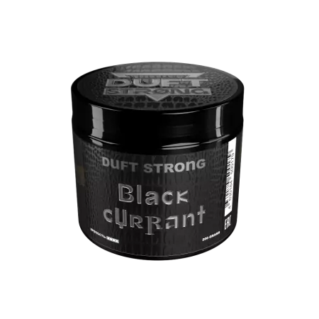 Табак Duft Strong 200г Black Currant М