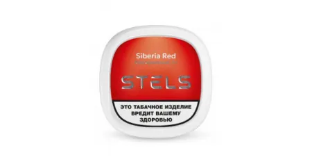 Жевательный табак Stels (by Plonq) 12гр Siberia Red Slim M