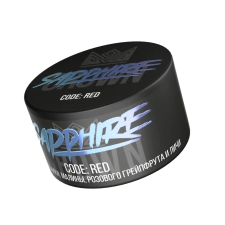 Цена на Табак Sapphire Crown 25гр Code Red М для кальяна в интернет-магазине — фото 2
