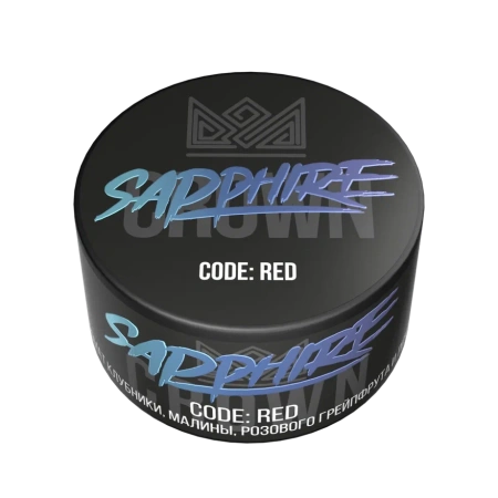 Цена на Табак Sapphire Crown 25гр Code Red М для кальяна в интернет-магазине